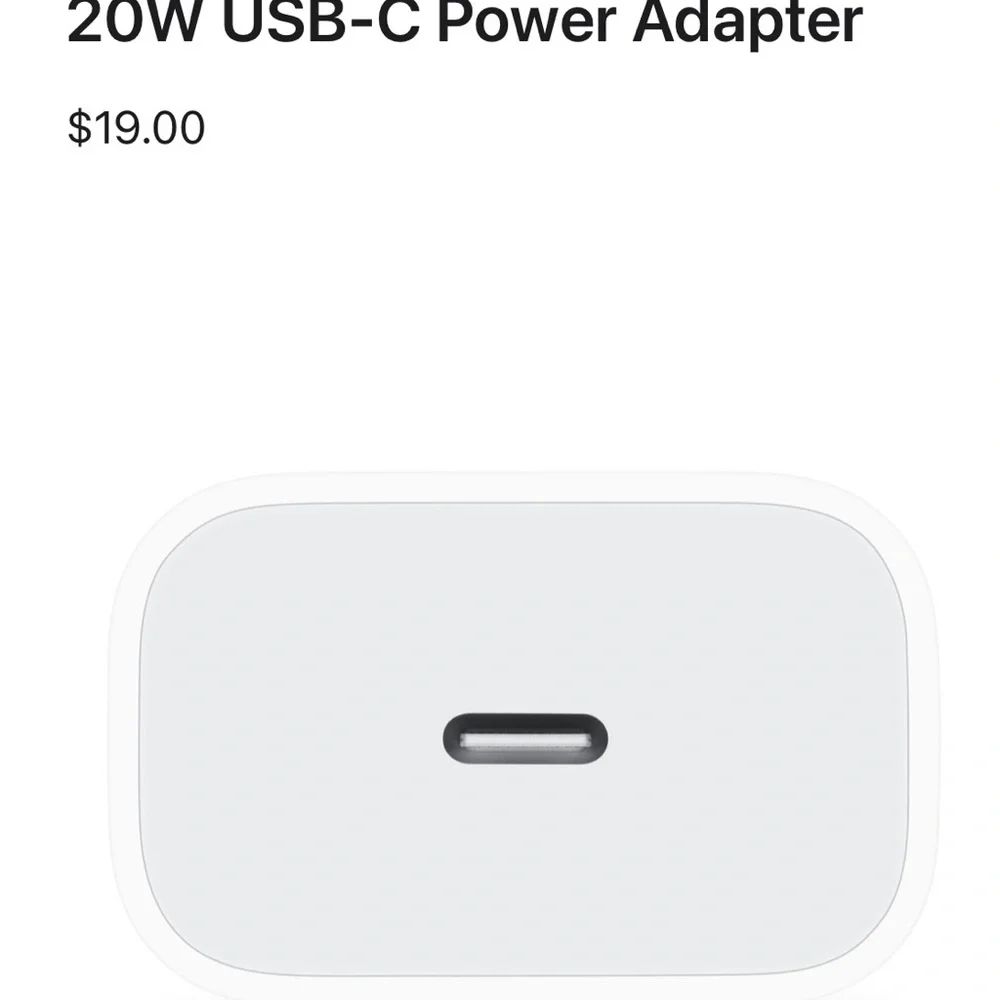 Apple USB-C Power Adaptor